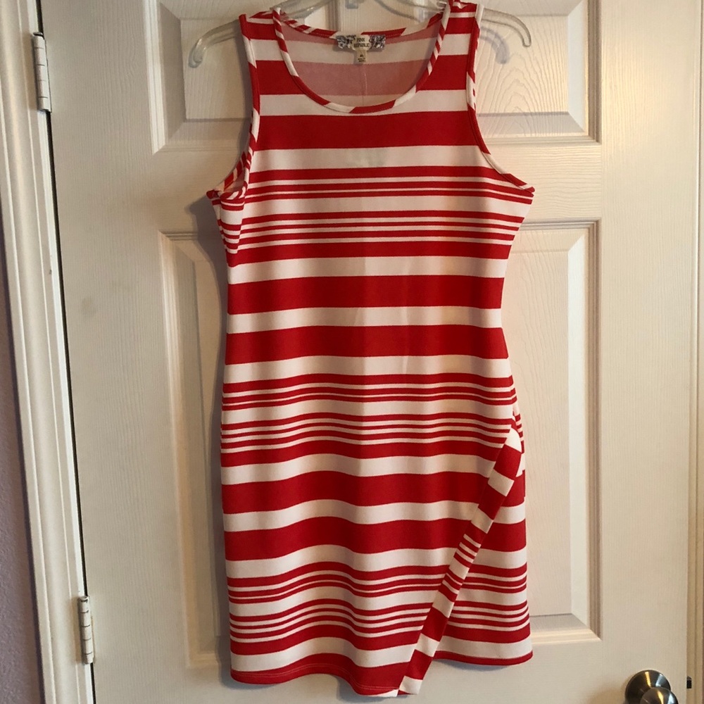 Asymmetrical Hem Dress